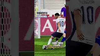 FC24 EURO2024Inglaterra vs EsloveniaBellingham🏴󠁧󠁢󠁥󠁮󠁧󠁿🇸🇮Golazo [upl. by Arakat]