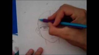 Cours de Dessin Manga  Leçon 3  Le Visage part2 [upl. by Elletsirhc]