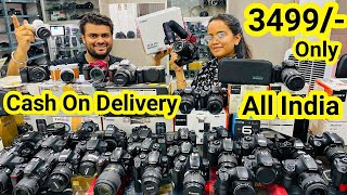 सिर्फ़ 3499Dslr 🔥Canon 200d M5090d 5d  Sony Dslr  Cash On delivery  Second hand Dslr Camera [upl. by Milly691]