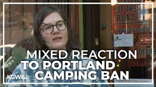 Outreach leaders react to newly enacted Portland homeless camping ban [upl. by Aser306]