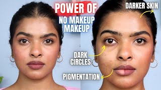 The POWER of NO MAKEUP MAKEUP on Brown Skin  less is more   4K Makeup Therapy  Shalini Mandal [upl. by Jenne]