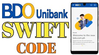 How To Get BDO Unibank of the Philippines SWIFT CODE BIC In the Philippines  Payment Guide [upl. by Ahseekal]