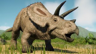 Torosaurus Sounds Jurassic World Evolution 2 [upl. by Romulus]