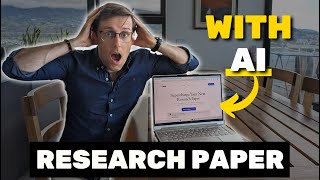 Best AI tool for writing research papers in 2024 ZERO plagiarism [upl. by Viridis]