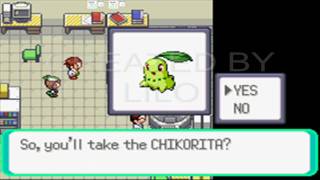 How to get Cyndaquil Totodile and Chikorita in Pokemon Emerald 720p HD [upl. by Hannahc]