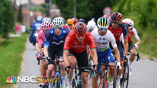 Critérium du Dauphiné 2023 EXTENDED HIGHLIGHTS Stage 6  6923  NBC Sports [upl. by Yedoc]