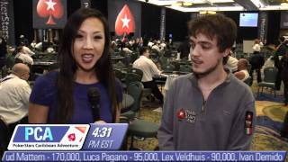 PCA 2012 Midday Update with Dario Minieri  PokerStarscouk [upl. by Yee397]