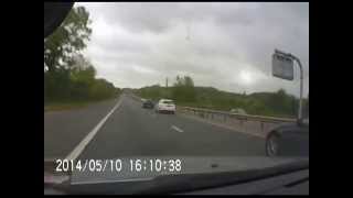 Dashcam  Lane Hogging and Undertaking [upl. by Saval]