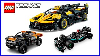 COLLECTION OF LEGO TECHNIC CONSTRUCTORS MercedesNEON ExtremeBugatti BolideТBrick miX [upl. by Akenihs]