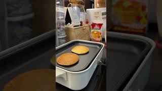 Portable Compact Hotplate  Breakfast with BRUNO  Lets Make Pancakes hotplate cooking [upl. by Carroll667]