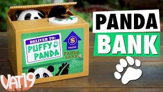 The Puffy Panda Piggy Bank will steal your coins and it is the cutest [upl. by Cicero116]