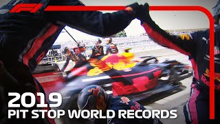 World Record F1 Pit Stops  Red Bull Racing Register The Fastest Pit Stop Three Times [upl. by Alimhaj]