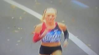 Shalane Flanagan Is The First Place Winner Of The Womens 2017 TCS New York City Marathon [upl. by Robaina]