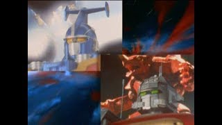 Lost Galactabeasts  Centaurus and Stratoforce Megazords  Lost Galaxy  Power Rangers Official [upl. by Nelrah]