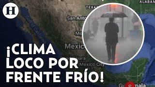 ¡Inundaciones lluvias y chubascos Frente frío 9 azotará a estados de México este fin de semana [upl. by Francesco]