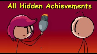 All Hidden Achievements  The Henry Stickmin Collection [upl. by Arabeila979]