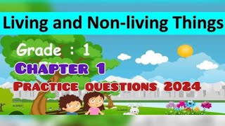 NSO Class 1 Science Olympiad Chapter1Living things amp non living things practice questionsscience [upl. by Lindholm]