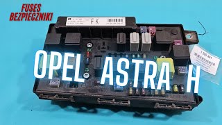 Opel Astra H bezpieczniki opis Automotive fuses [upl. by Christa162]