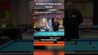 International 8 Ball Rules  The Break 3 point rule 8BallPool 8ball billiards ultimatepoolusa [upl. by Ettevey49]