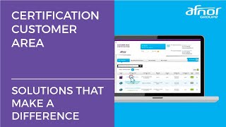 Certification customer area certification [upl. by Bowden588]