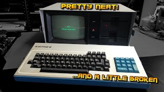 The Kaypro II  introduction confusion and repairs [upl. by Mosra167]