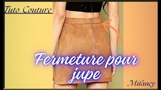 Tuto diy  Coudre une fermeture éclair de jupe [upl. by Ajed]