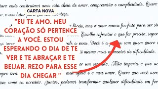 💌 CARTA CANALIZADA 💌 ABRIU O CORAÇÃO E FALOU O QUE SENTE POR VOCÊ [upl. by Ilrahc]