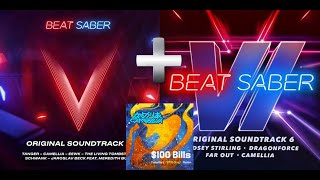 Beat saber OST 5 and 6 EX [upl. by Aihsilat874]