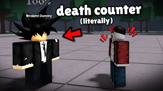 weakest dummy can use DEATH COUNTER now [upl. by Acey]