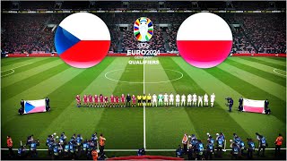 CZECH REPUBLIC vs POLAND  UEFA EURO 2024 QUALIFYING [upl. by Cr]