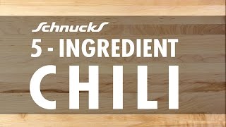 Schnucks 5Ingredient Chili [upl. by Leonidas240]