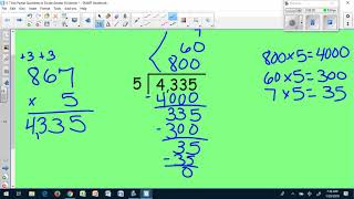 5 7 Use Partial Quotients Greater Dividends [upl. by Brnaba]