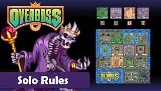 How to Play Overboss  Solo Rules [upl. by Zacharie]