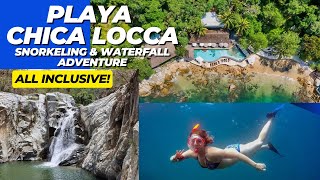 Snorkeling amp Waterfall Adventure  Explore Playa Chica Locca in Puerto Vallarta [upl. by Akeber]