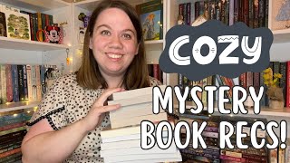 COZY MYSTERY BOOK RECOMMENDATIONS 📚 [upl. by Lardner533]