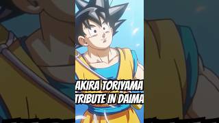 Akira Toriyama Tribute in the New Dragon Ball Daima Anime dragonball dbz goku [upl. by Ytsur515]