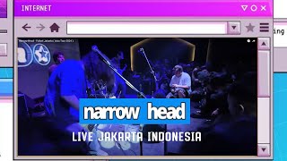 Narrow Head  Fullset Jakarta  Asia Tour 2024 [upl. by Gnel186]