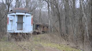 Trains in southern Indiana [upl. by Gerdy]