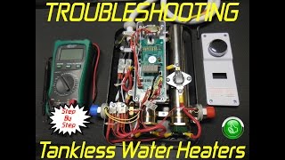 Troubleshooting Tankless Water Heaters In MINUTES  Step By Step [upl. by Donelu976]