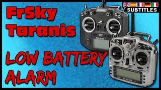 OpenTX Tutorial  Low Battery Alarm [upl. by Nitnert]