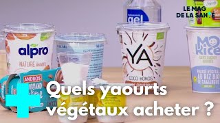 Yaourts végétaux comment faire le bon choix   Le magazine de la Santé [upl. by Ciprian312]