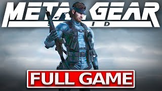 Metal Gear Solid Master Collection Full Gameplay Walkthrough  No Commentary 【FULL GAME】4K 60FPS [upl. by Annor551]