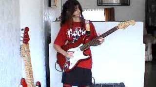 Lead Guitar Solo by Jacqueline Mannering [upl. by Karlee999]