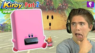 Soda Machine Kirby Forgotten Land PART 2 HobbyFamilyTV [upl. by Haropizt723]