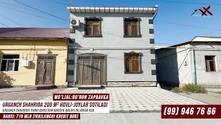 Урганч шахрида 200 м² ховли жой сотилади Иккиламчи кредитга хам чикади 📞 999467666 [upl. by Maude723]