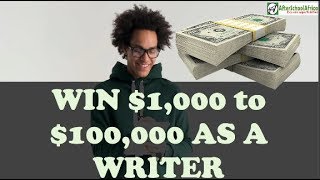 Top 10 Creative Writing Competitions for Writers  WIN UP to 100000 [upl. by Lednahc]