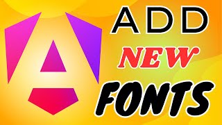 How to add new Fonts to Angular 17 [upl. by Leund971]