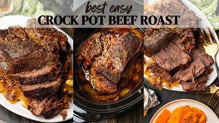 Crock Pot Beef Roast Recipe [upl. by Benedic]