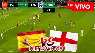 🔴 ESPAÑA VS INGLATERRA PARTIDO DE HOY EN VIVO  FINAL UEFA EUROCOPA 2024 SPAIN VS ENGLAND LIVE MATCH [upl. by Goda]