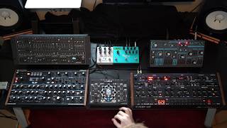 Ambient poly synth jam with the NDLR Deckards Dream OB6 Peak Dreadbox Abyss Polymoon Big Sky [upl. by Ardnaz]